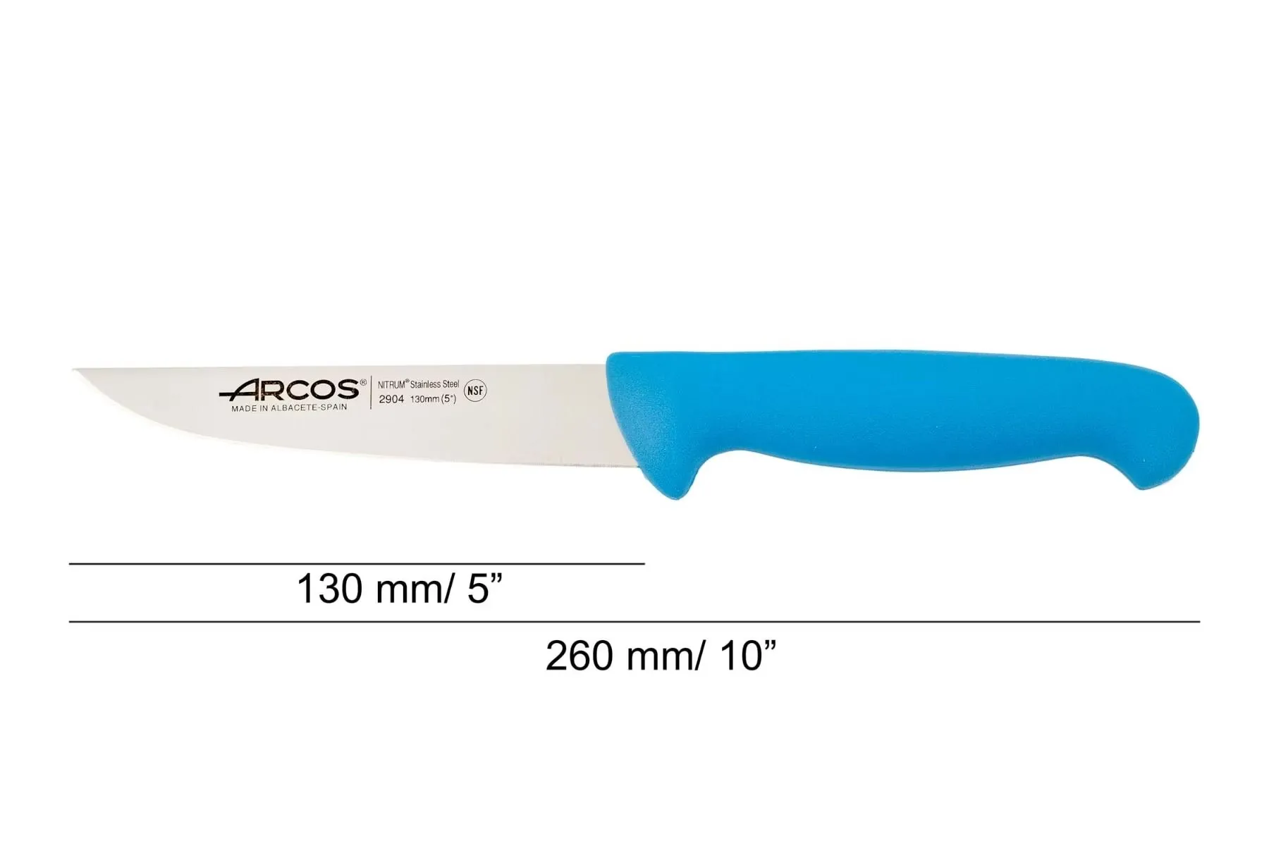Нож Arcos 2900 (290423), для овощей, 130мм, синий