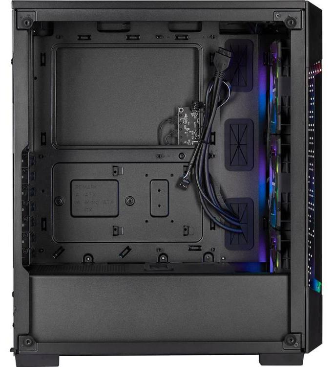 Корпус ПК без БП, Corsair iCUE 220T RGB, чёрный  - купить в интернет-магазине Forcecom.kz Корпус ПК без БП, Corsair iCUE 220T RGB, чёрный