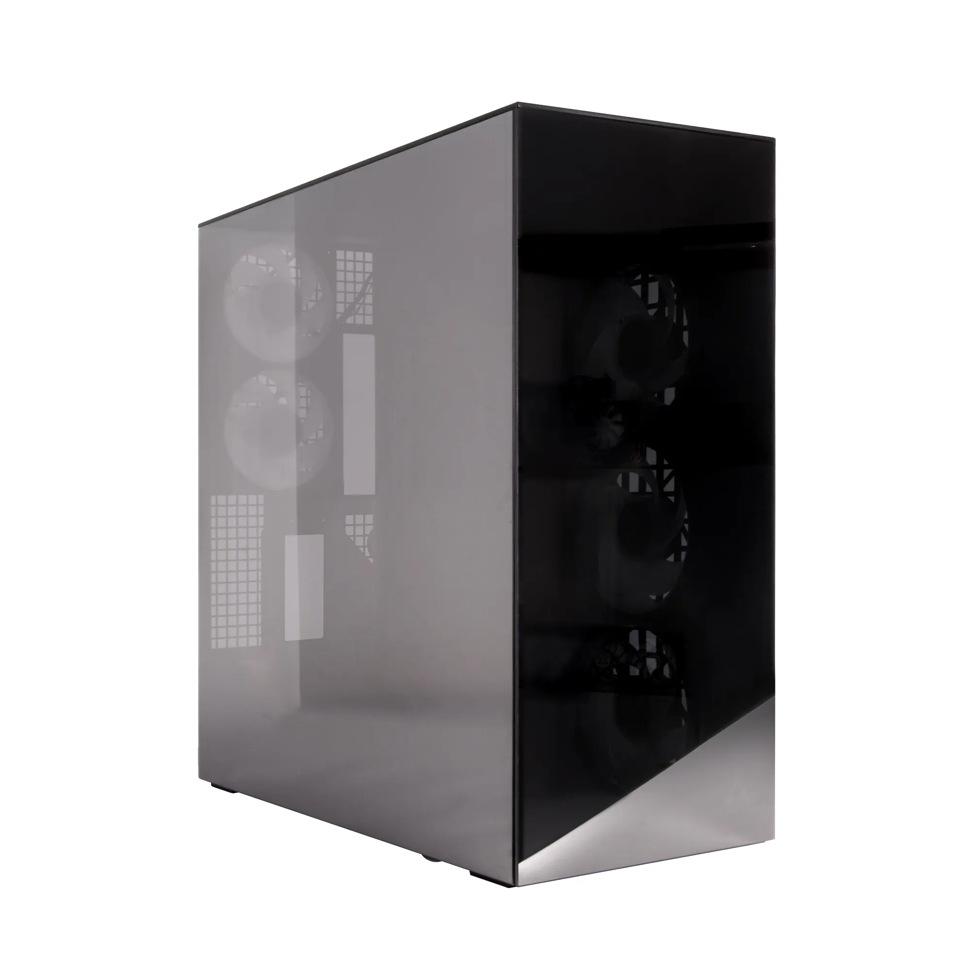 Корпус Arctic Xtender VG Black(Mirror Glass) (ACPCC00019A) [Full Tower, 2×120 мм + 3×140 мм A-RGB, Черный]