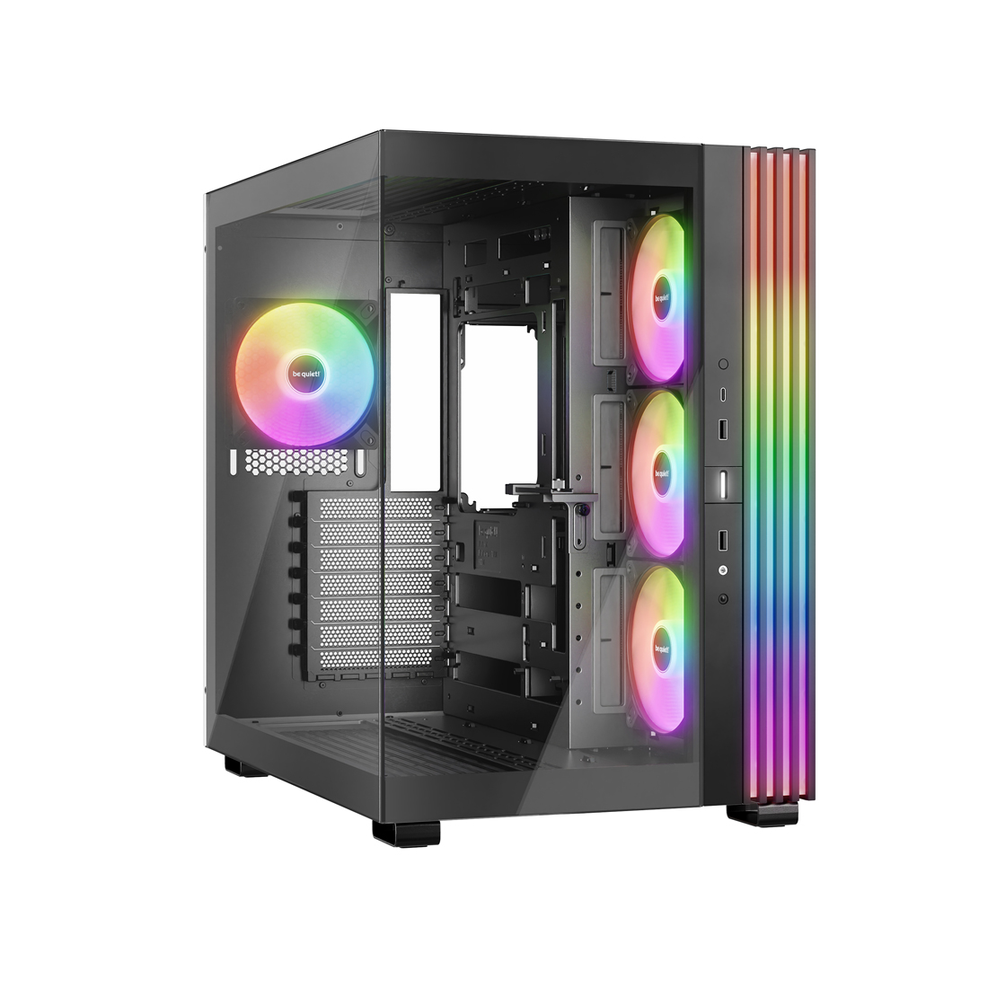 Корпус Be quiet! Light Base 600 LX Black [Midi Tower, 4 x 120 мм, черный]