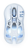 Мышь Gravastar Mercury M1 Pro [беспроводная, светодиодная, 26000 DPI, 1000 Гц подсветка, синяя]