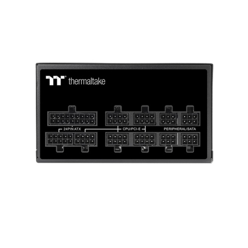 Блок питания Thermaltake Toughpower GF3 1000W, PS-TPD-1000FNFAGE-4 [1000 Вт, 80 PLUS Gold, 12x SATA, 4x 6+2 pin, 1x 16 pin (12VHPWR) PCIe, 2x 4+4 pin CPU]