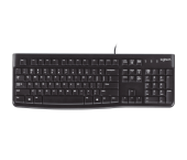 Клавиатура Logitech K120 (920-002508) [Мембранная, проводная, клавиш - 104, черная, Английская раскладка]