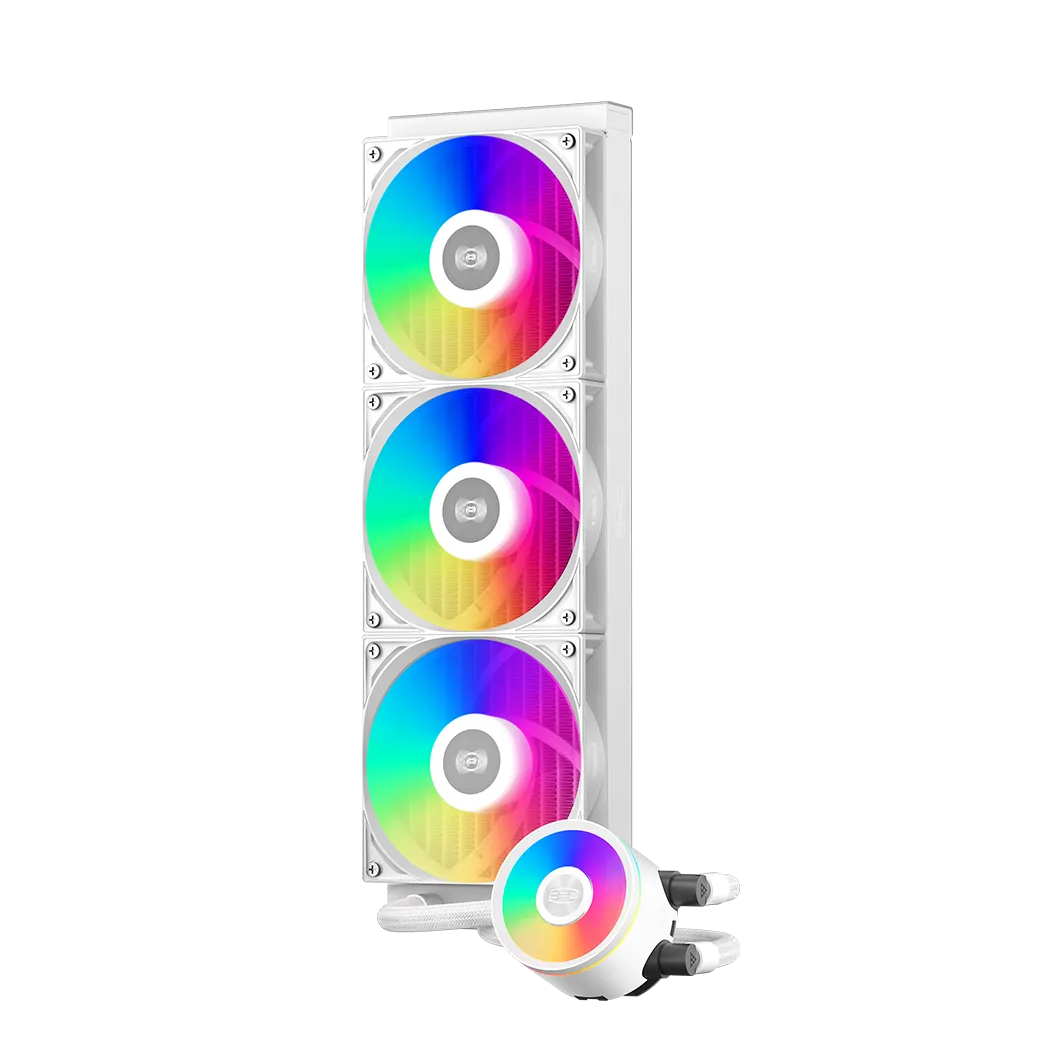 Система охлаждения PCCooler DA360 Pro ARGB WH [120 мм, 2200 об/мин, 33.7 дБ, 4 pin]