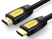 Кабель UGREEN HD101 HDMI Round Cable 15m (Yellow/Black)