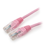 Патч-корд Cablexpert PP12-0.5M/RO, розовый Cable Patch cord UTP 5e-Cat 0.5 m