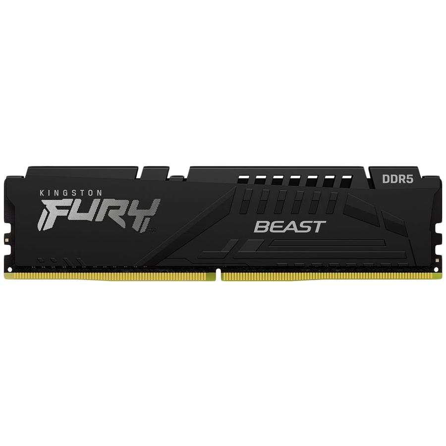Оперативная память Kingston FURY Beast Black (KF556C40BB-32) [32 ГБ, DDR 5, 5600 МГц, 1.2 В]