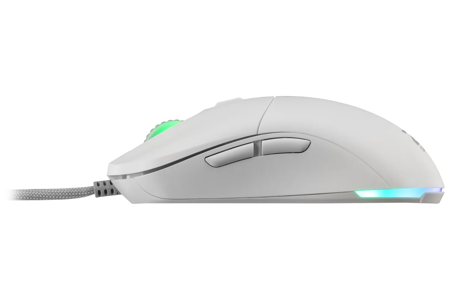 Мышь 2E Gaming HyperDrive PRO (2E-MGHDPR-WT) [проводная, светодиодная, 16000 DPI, 1000 Гц подсветка, белая]