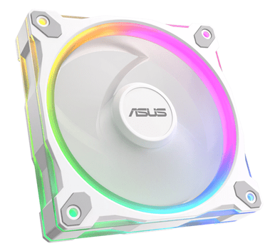 Комплект вентиляторов для корпуса Asus PRIME MR120 FAN ARGB WHITE [120 мм, 1600 об/мин, 58 CFM, 23 dB, PWM]