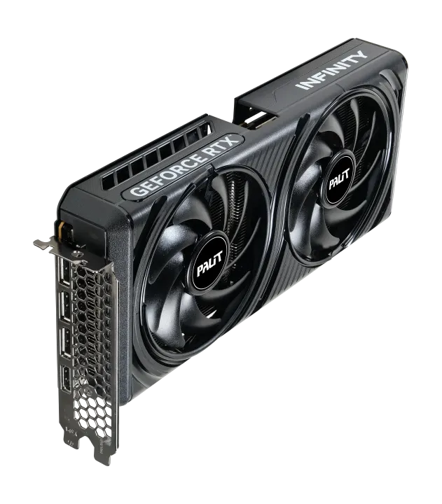 Видеокарта Palit RTX5060 INFINITY 2 OC 8GB (NE75060V19P1-GB2063L) [8 ГБ, GDDR7, 128 бит, HDMI, DisplayPort (3 шт)]