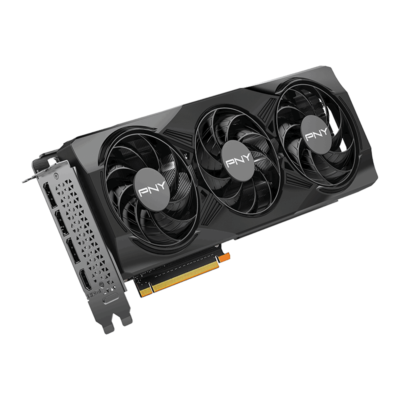 Видеокарта PNY GEFORCE RTX TM 5070 12GB Triple Fan (VCG507012TFXPB1) [12 ГБ, GDDR7, 192 бит, HDMI, DisplayPort (3 шт)]