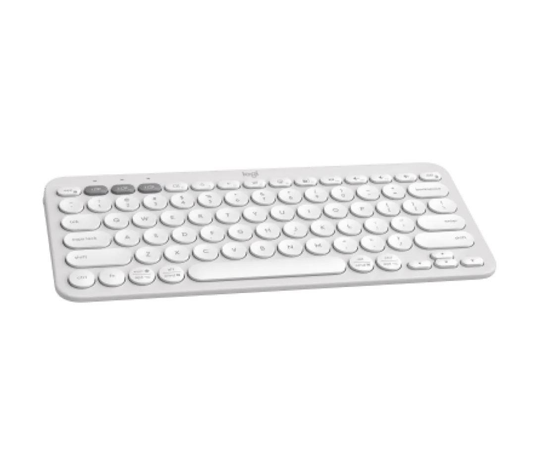 Клавиатура Logitech Pebble Keys 2 K380s (920-011852) [мембранная, беспроводная, белая]