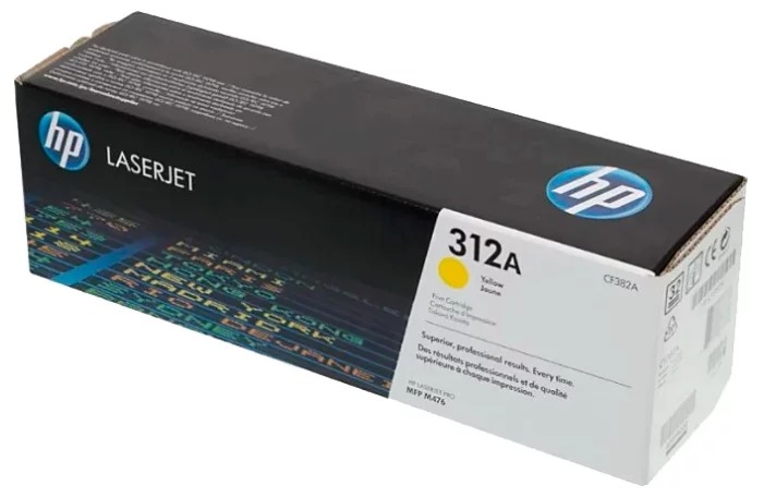 Лазерный картридж HP CF382A Желтый