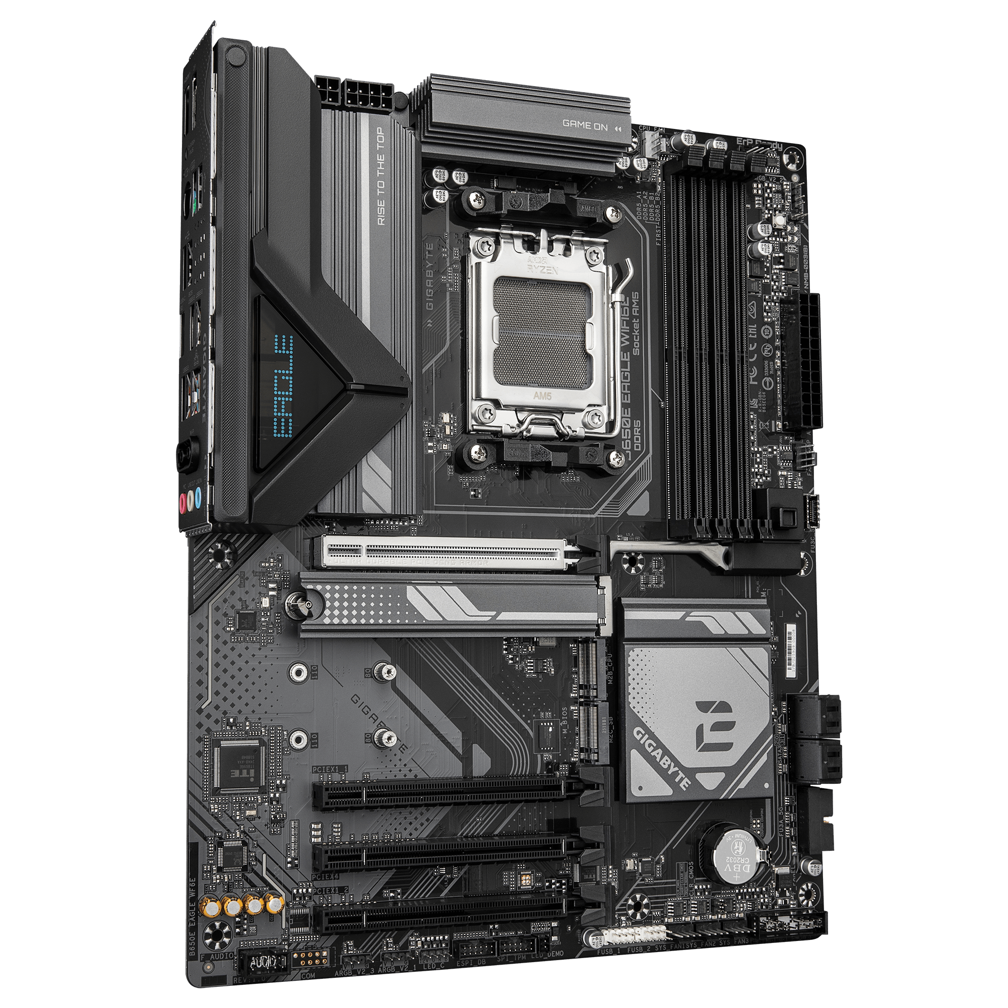 Материнская плата Gigabyte B650E EAGLE WIFI6E (B650E EAGLE WF6E) [AM5, AMD B650, 4xDDR 5, 3xM.2, 4xPCI-E x16, Standard-ATX]