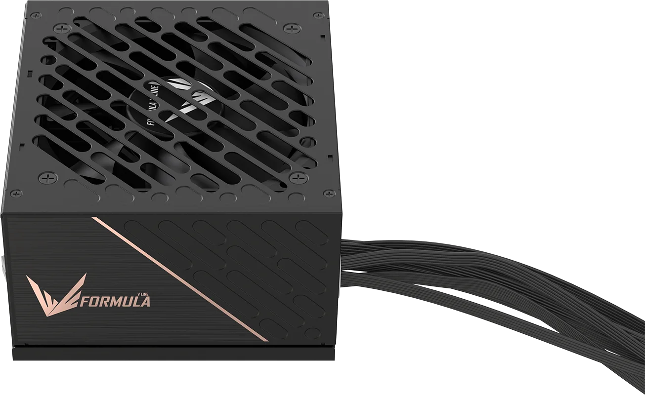 Блок питания Formula V FV-850BD [850 Вт, 80 PLUS Bronze, 5x SATA, 1x 6+2 pin, 1 x 16 pin (12VHPWR) PCIe, 1x 4+4 pin CPU, ATX]