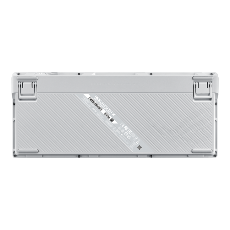 Клавиатура Asus M704 ROG AZOTH X (90MP044F-BKRA30) [Механическая, беспроводная, клавиш - 81, подсветка, белая]