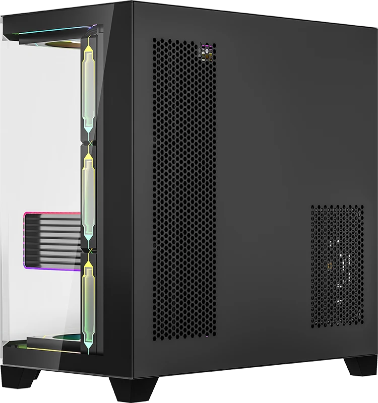 Корпус Formula V Crystal Z6 Floe [Midi Tower, 4 x 120мм Floe ARPW, черный]