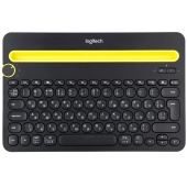 Клавиатура Logitech K480 (920-006368) [Мембранная, беспроводная, клавиш - 81, черная]