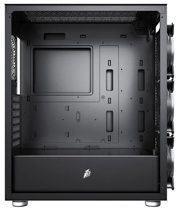 Корпус 1stPlayer DK DX, серебристый, Midi Tower