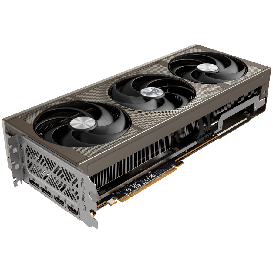 Видеокарта Sapphire NITRO+ AMD RADEON RX 9070 XT GAMING OC 16GB DUAL (11348-01-20G) [16 ГБ, GDDR6, 256 бит, HDMI (2 шт), DisplayPort (2 шт)]