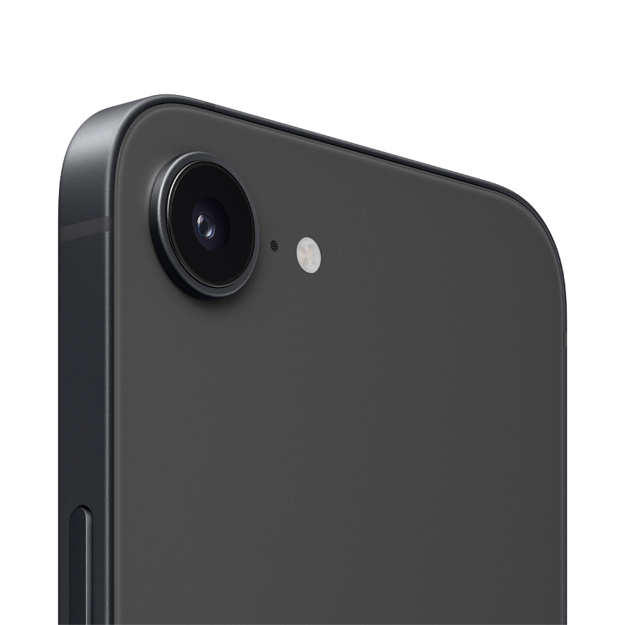 Смартфон Apple iPhone 16e (MD1Q4HX/A) [6.1", 128 ГБ, 8 ГБ, Черный]