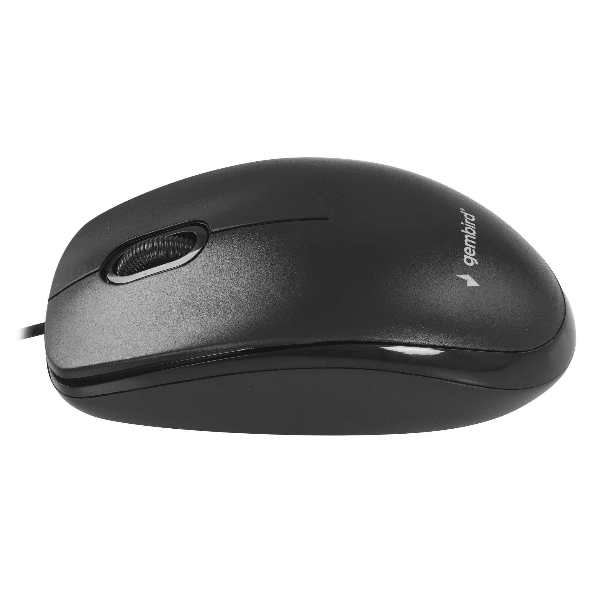 Мышь Gembird MOP-200 [проводная, светодиодная, 1000 DPI, черная]