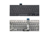 Клавиатура для ноутбука Asus Vivobook X405, RU, без рамки, черная