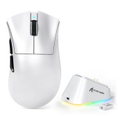 Мышь Attack Shark V3 PRO (V3 PRO White) [беспроводная, светодиодная, 25000 DPI, 1000 Гц, белая]