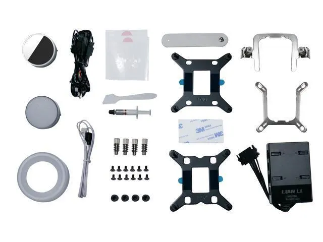 Система охлаждения Lian Li GA II Trinity 360 SL-INF White [120 мм, 2450 об/мин, 29 дБ]