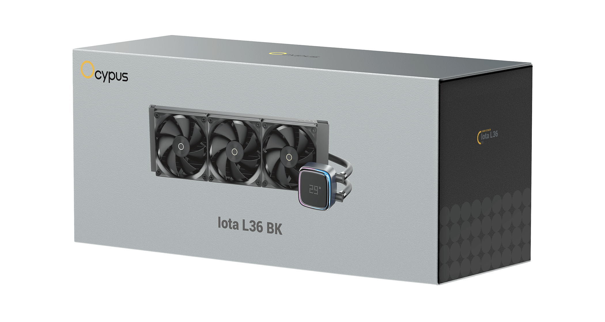 Система охлаждения Ocypus Iota L36 BK [120 x 120 мм, 2000 об/мин, 29 дБ, 4 pin]