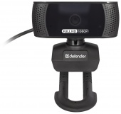 Веб камера Defender G-LENS 2694 Full HD черный - купить по цене 18 880 тг. в интернет-магазине Forcecom.kz