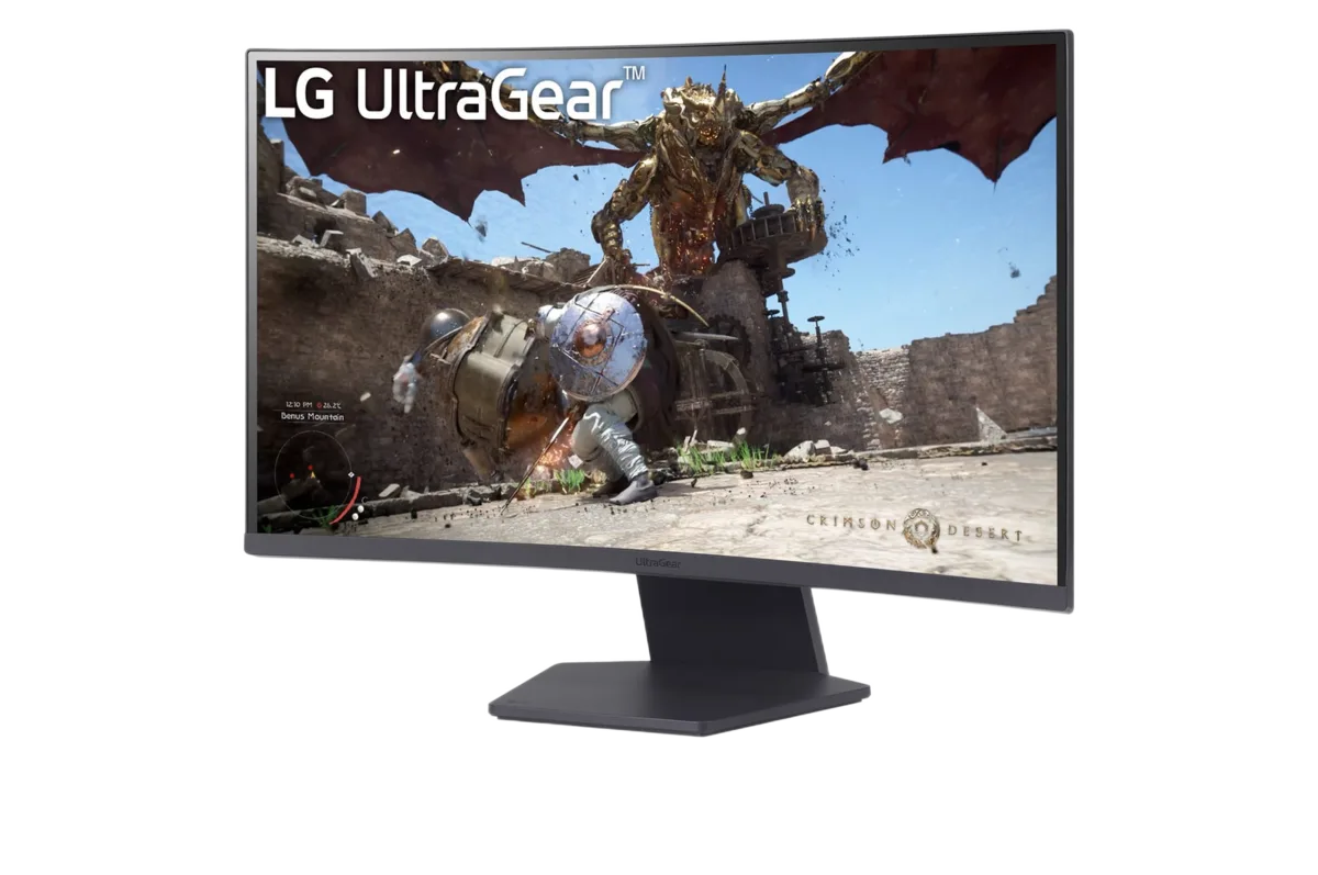 Монитор LG 27GS60QC-B [27", VA, 2560x1440, 180 Гц, 1 мс, HDMI x2, DisplayPort]