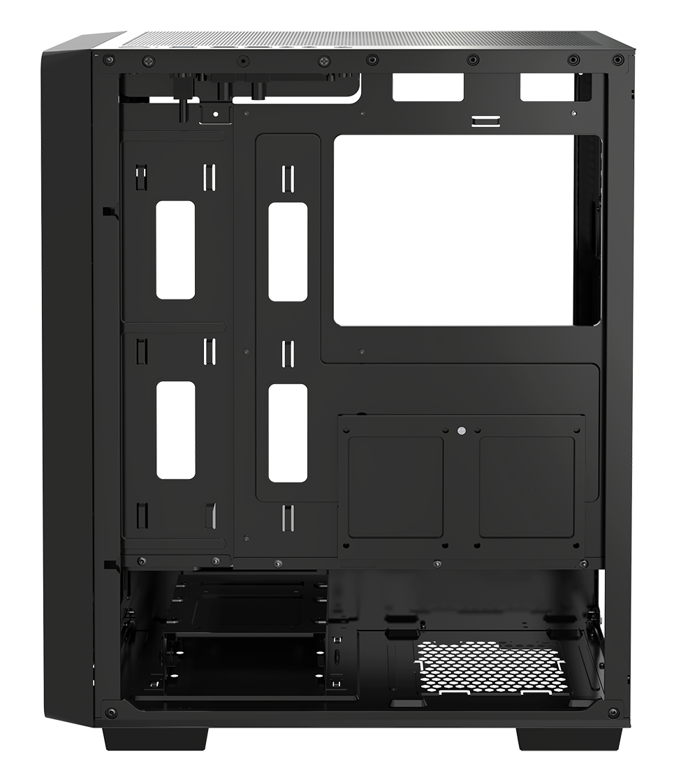 Корпус Ocypus Gamma C60 (Gamma-C60-BKG000XX-GL) [Midi Tower, черный]