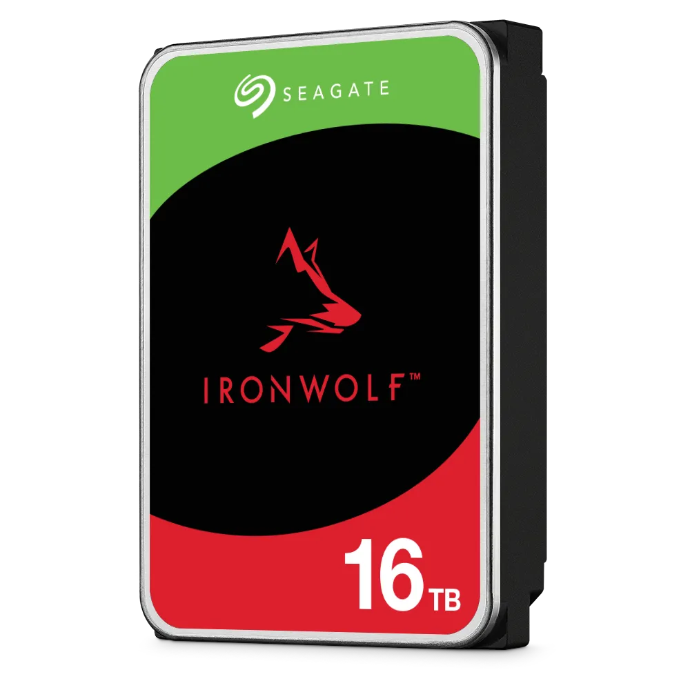 Жесткий диск Seagate IronWolf NAS (ST2000VN003) [2 ТБ, 3.5", SATA III, 5400 об./мин, кэш - 256 МБ, для сетевых накопителей (NAS)]
