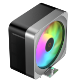 Система охлаждения Ocypus Delta A40 EX BK ARGB [120 x 120 мм, 1600 об/мин, 31 дБ, 4 pin]