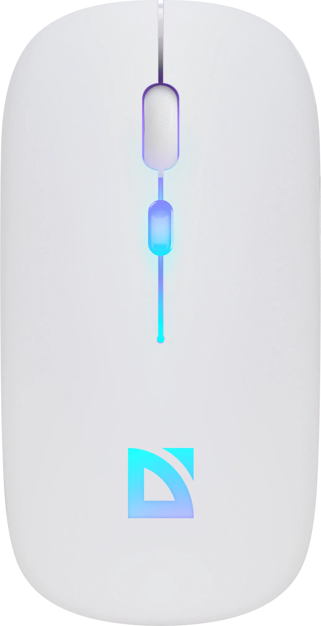 Мышь Defender Touch MM-997 (52998) [беспроводная, светодиодная, 1600 DPI, 240 Гц подсветка, белая]