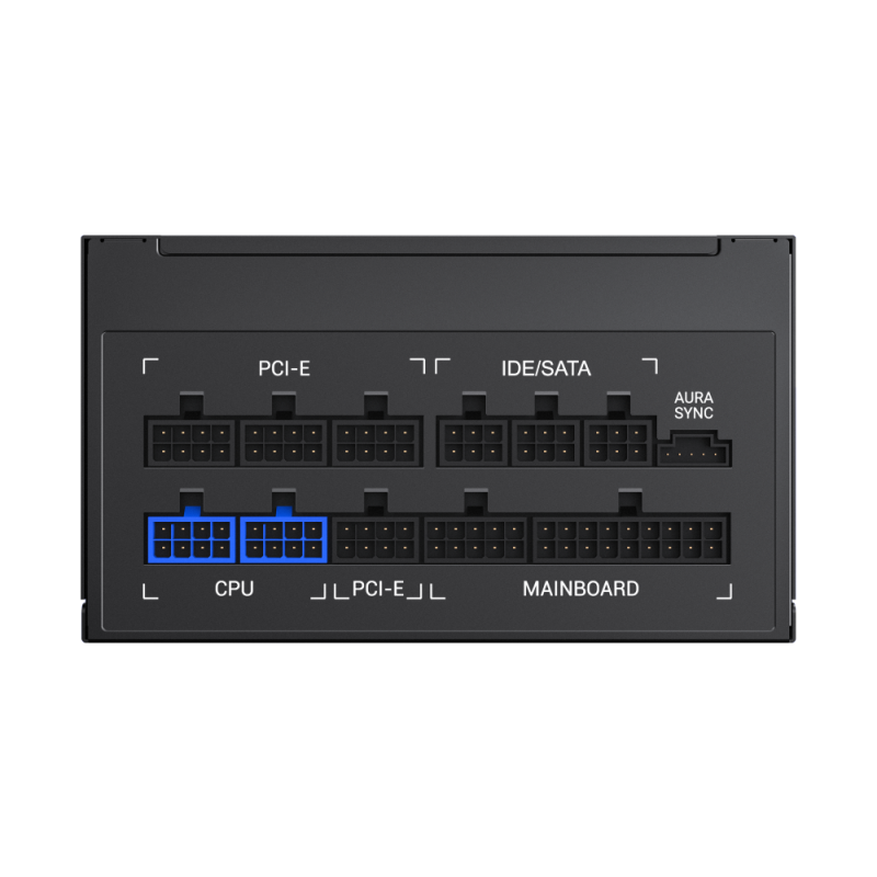 Блок питания GameMax RGB-Smart 850 PRO (2141-0850B0031) [850 Вт, 80 PLUS Gold, 8x SATA, 3 x 6+2 pin PCIe, 2x 4+4 pin CPU, ATX]