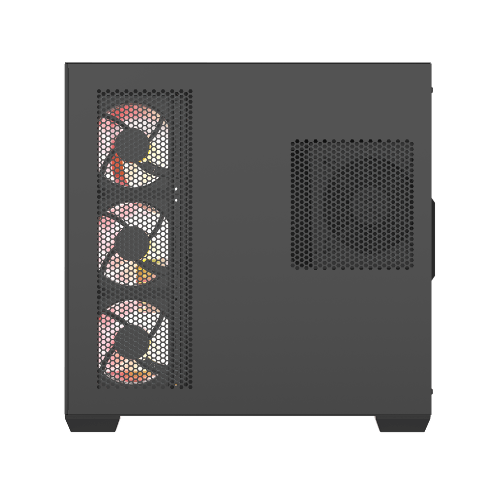 Корпус darkFlash C280 (DF-C280-EATX-BK) [Midi Tower, 7 x 120 мм ARGB, Черный]