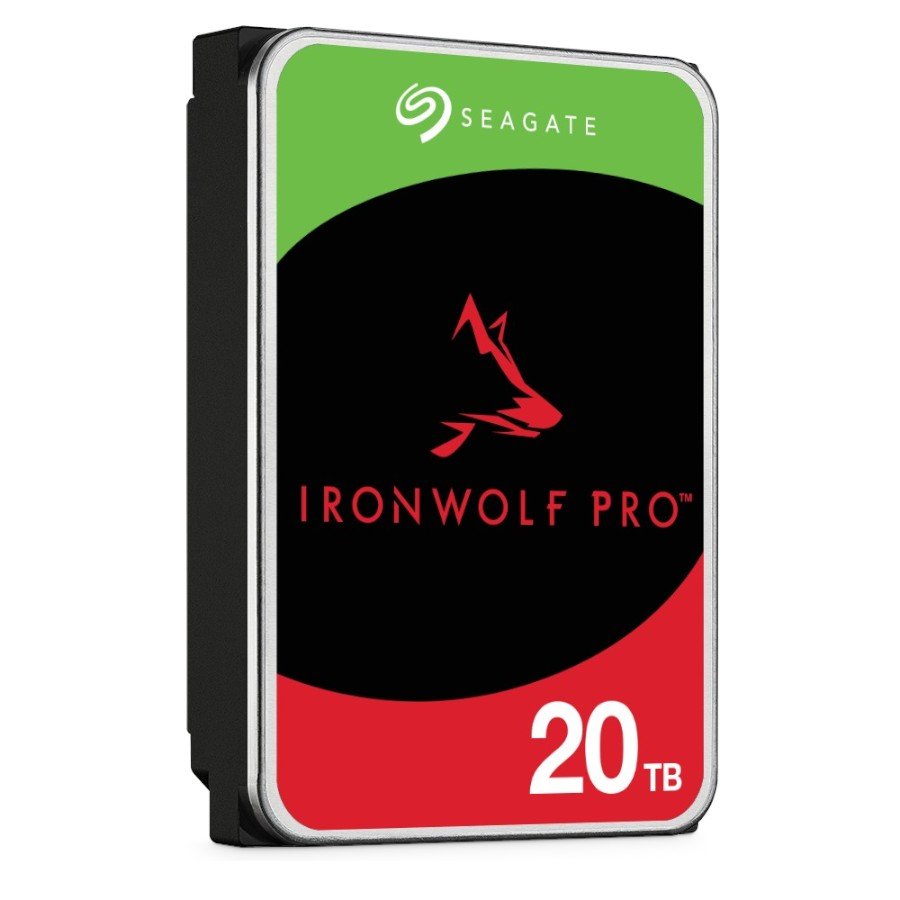 Жесткий диск Seagate Ironwolf pro NAS (ST20000NT001) [20 TБ, 3.5", SATA III, 7200 об./мин, кэш - 256 МБ, для сетевых накопителей (NAS)]
