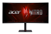 Монитор Acer Nitro XV345CURXbmiipphx (UM.CX5EE.X01) [34", VA, 3440x1440, 240 Гц, 1 мс, HDMI x2, DisplayPort x2]