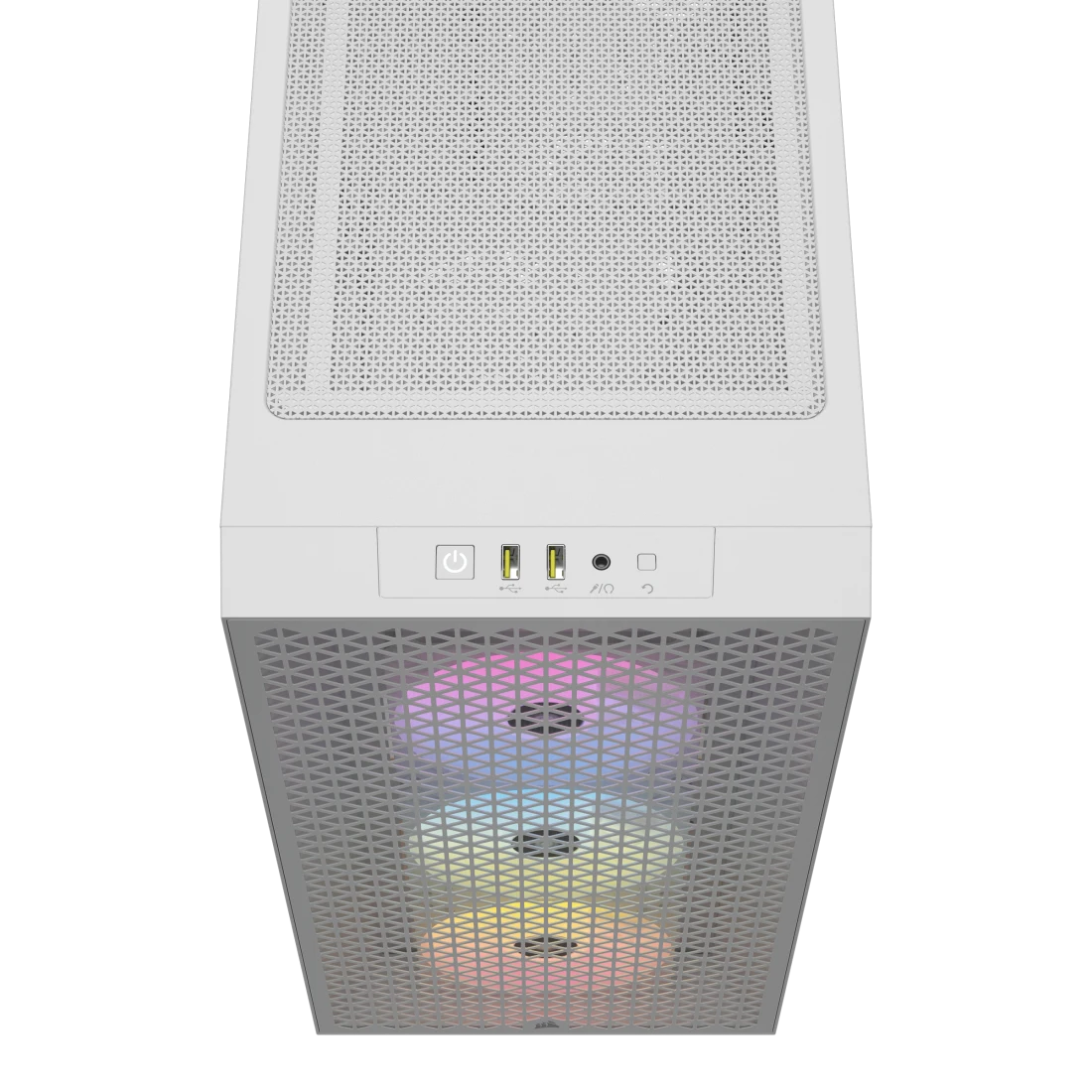 Корпус Corsair 3000D RGB (CC-9011256-WW) [Midi Tower, 3 x 120 мм RGB, белый]