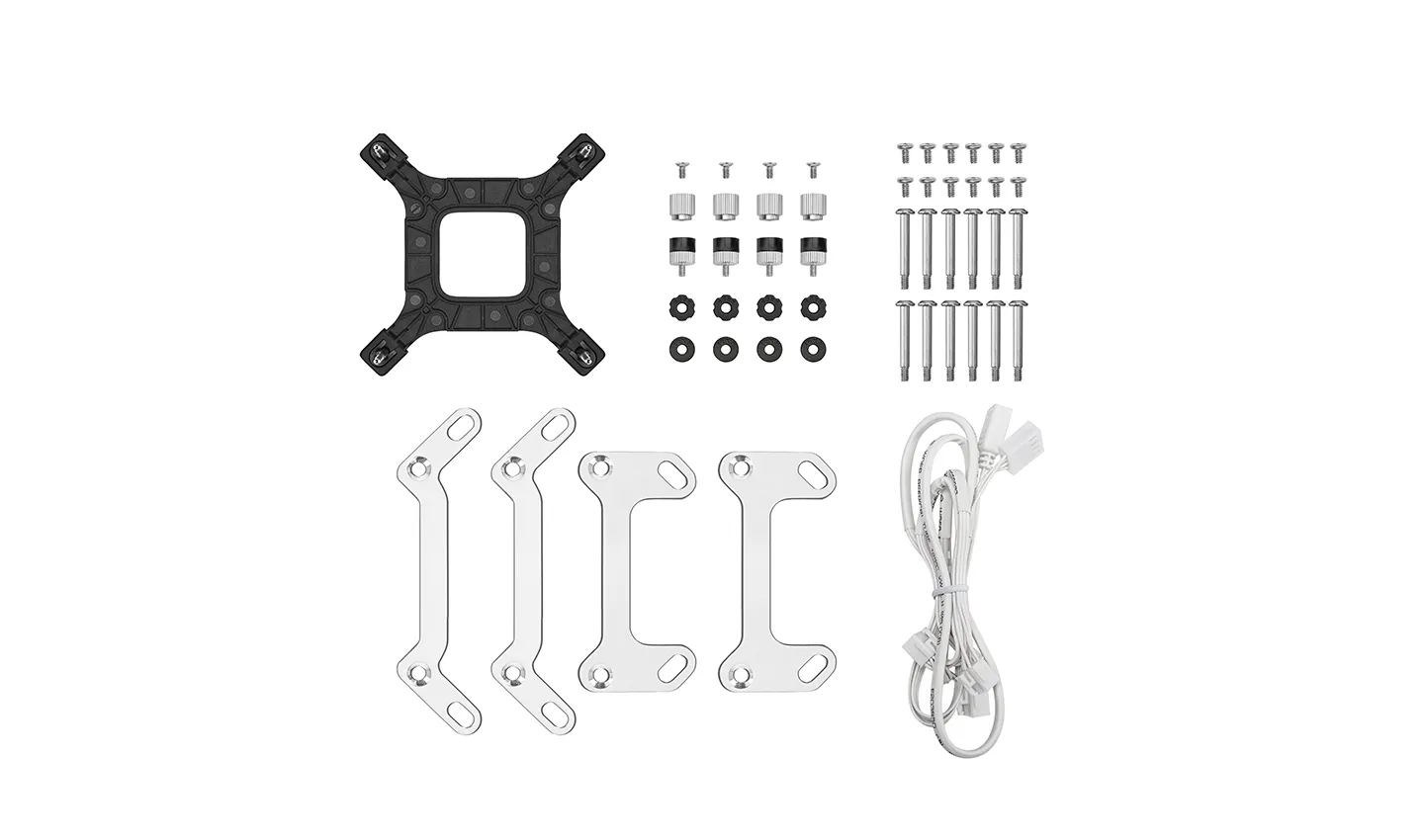 Система охлаждения DeepCool LQ360 ULTRA ARGB WH [120 мм, 2150 об/мин, 32 дБ, 4 pin]