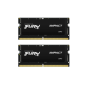 Комплект оперативной памяти для ноутбука (SODIMM) Kingston Fury Impcat Black XMP (KF564S38IBK2-32) [32 ГБ, DDR 5, 6400 МГц, 1.35 В, KIT]
