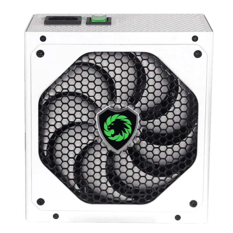 Блок питания Gamemax, GM-600 WT, (12см) 600 Вт с кабелем, белый 