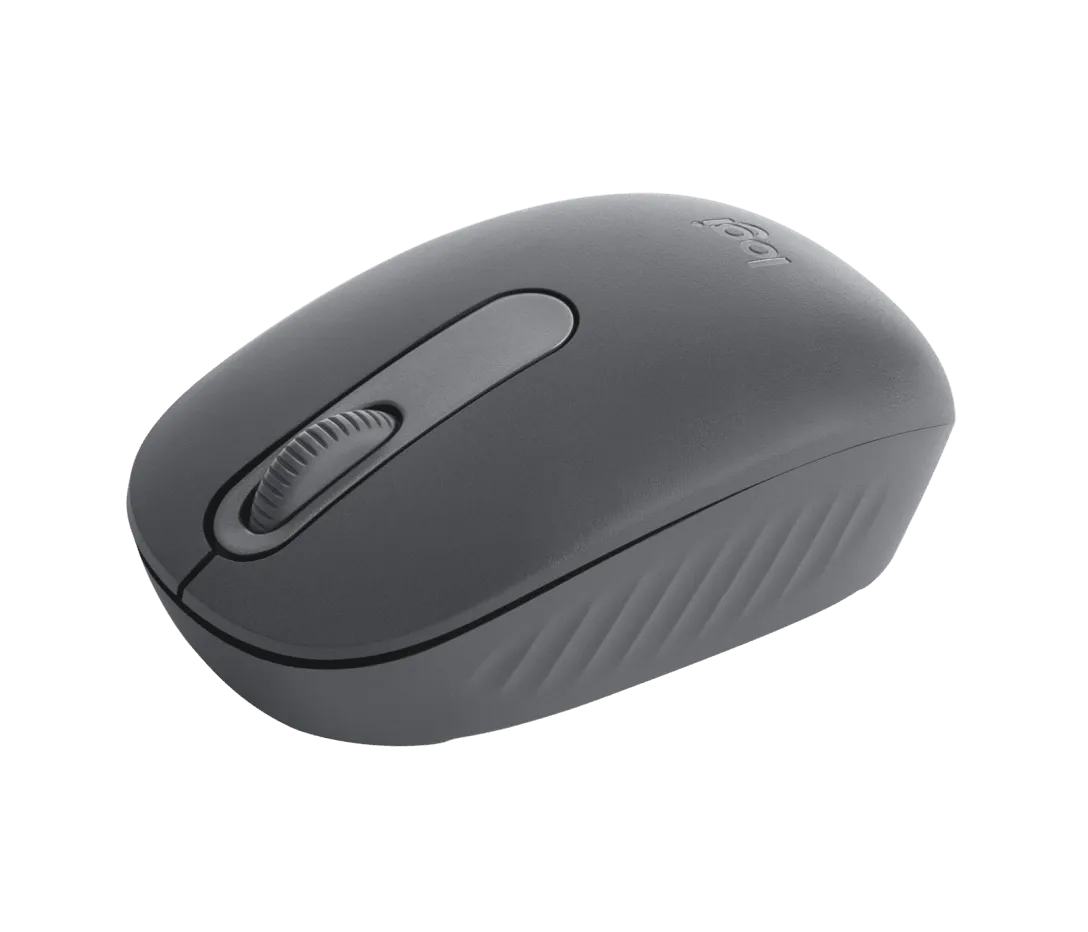 Мышь Logitech M196 (910-007459) [беспроводная, светодиодная, 1000 DPI, серый]