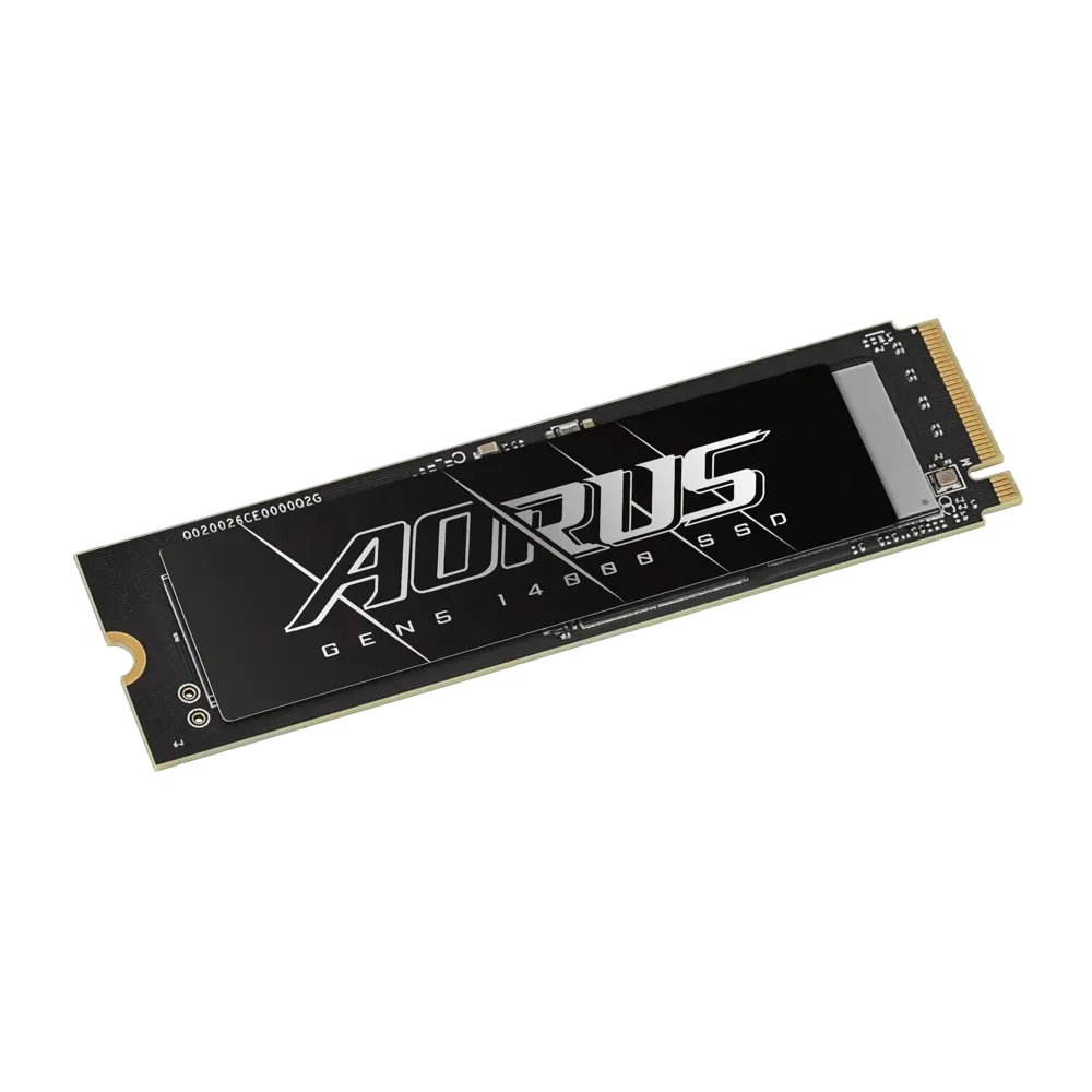 SSD-накопитель Gigabyte AORUS Gen5 14000 [2 ТБ, M.2, PCI-E, 14/12,700 МБ/с, 3D V-NAND]