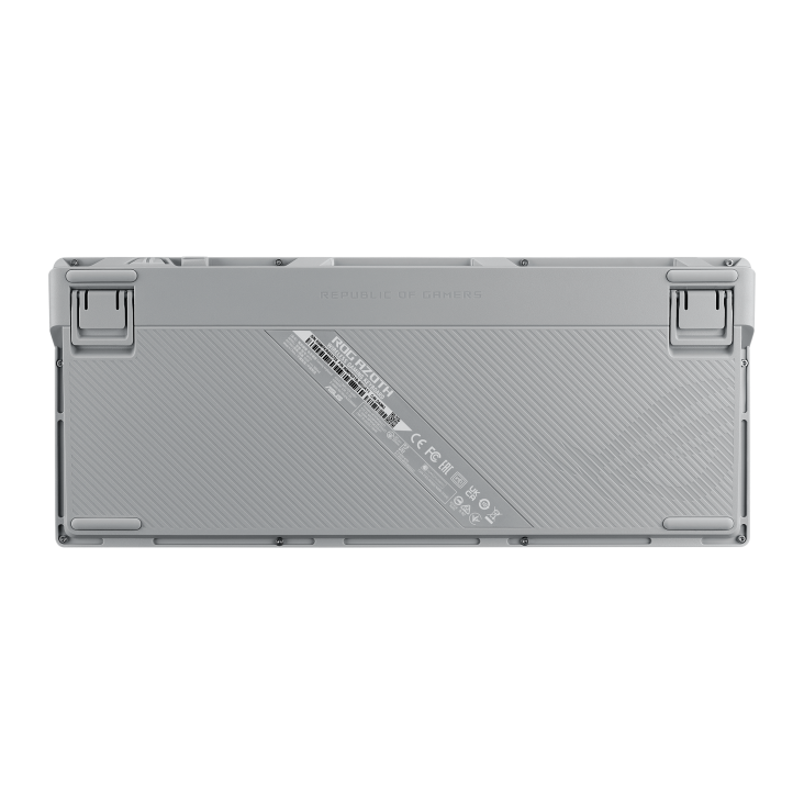 Клавиатура Asus M701 ROG AZOTH (90MP031A-BKRA10) [Механическая, беспроводная, клавиш - 75, подсветка, белая]