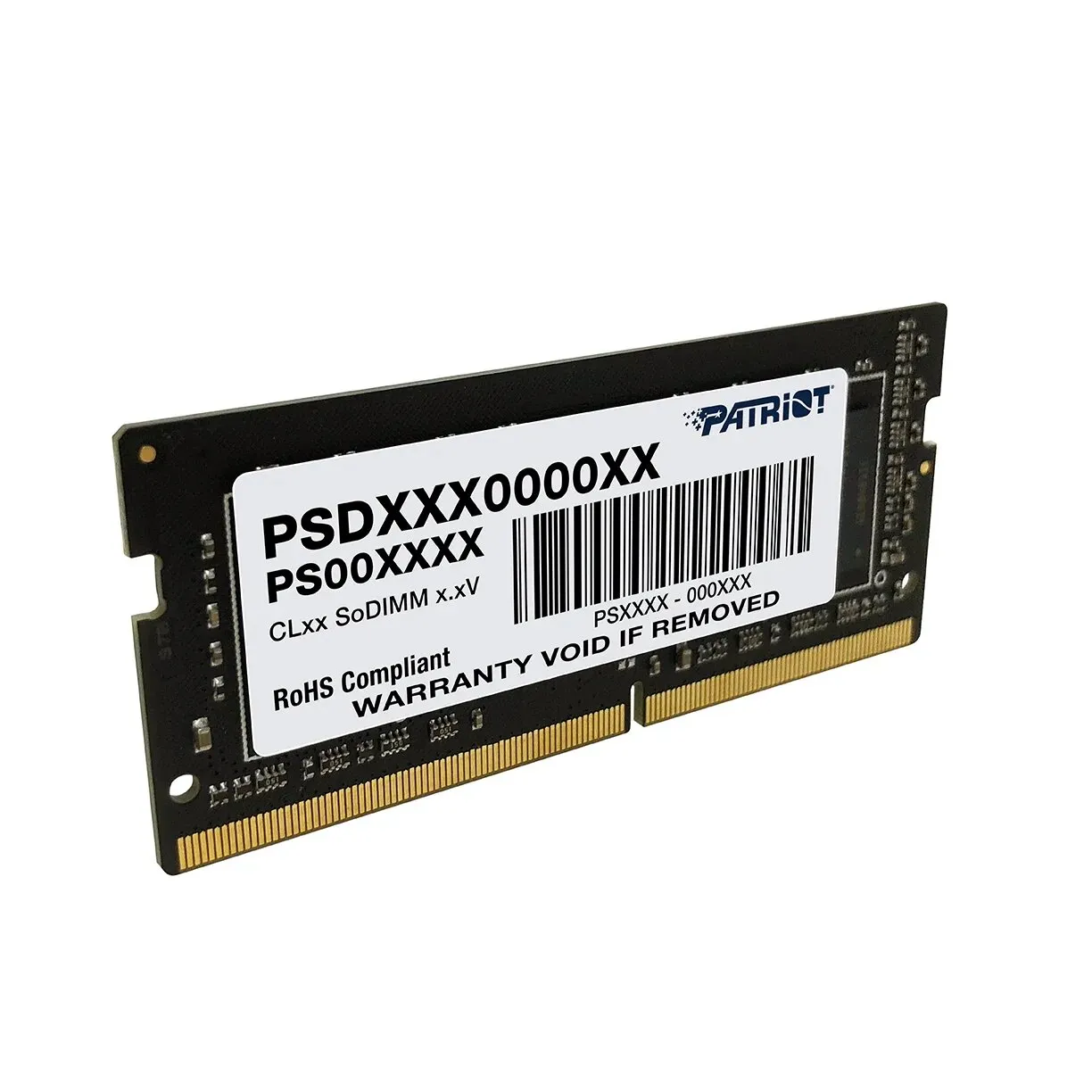 Модуль памяти для ноутбука Patriot Signature Line [PSD48G320081S] [8 ГБ DDR 4, 3200 МГц, 25600 МБ/с, 1.2 В]