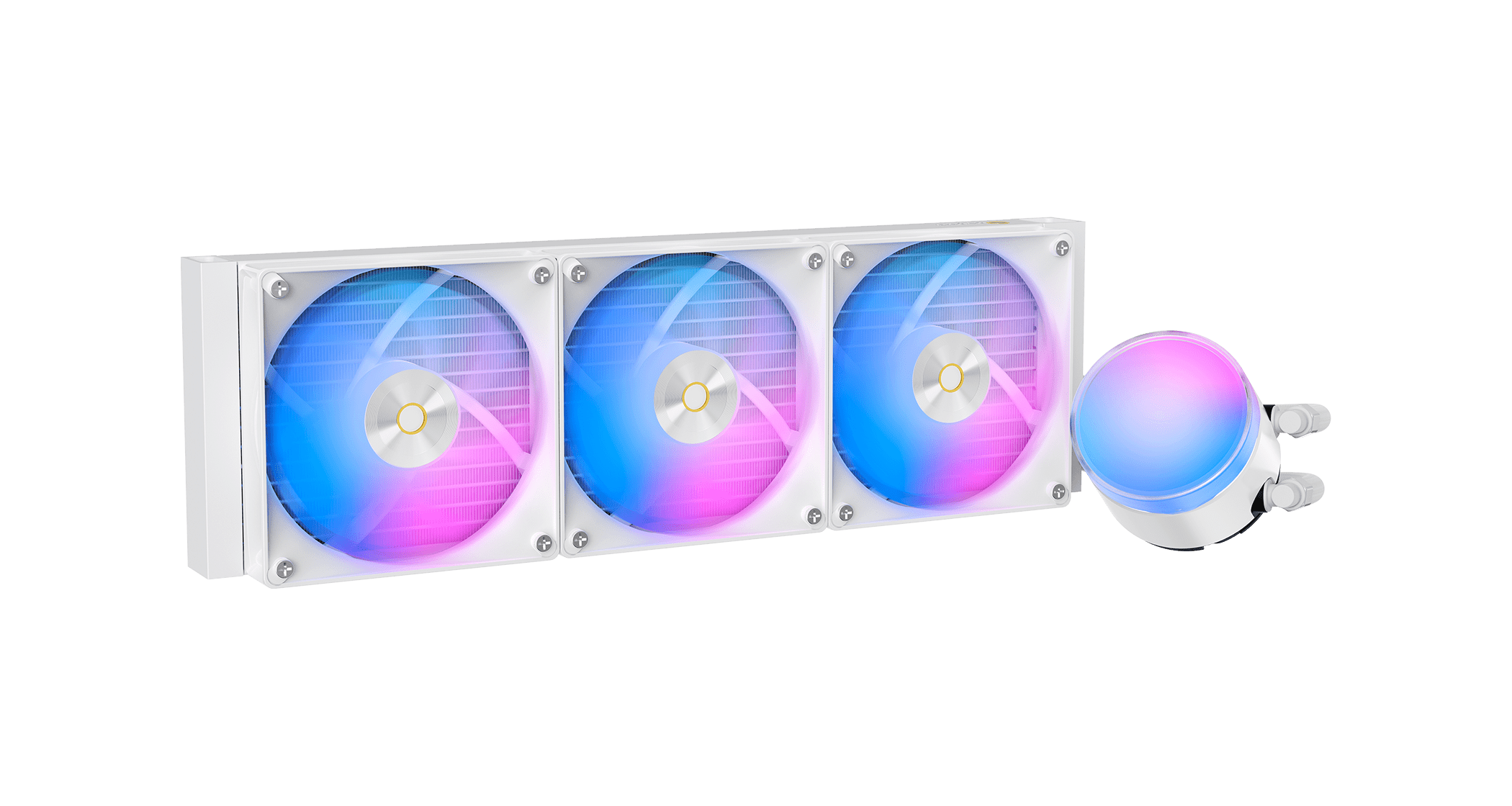 Система охлаждения Ocypus Delta L36 WH ARGB V2 (Delta-L36-WH3AAWNN02X-GL) [120 x 120 мм, 2000 об/мин, 29 дБ, 4 pin]