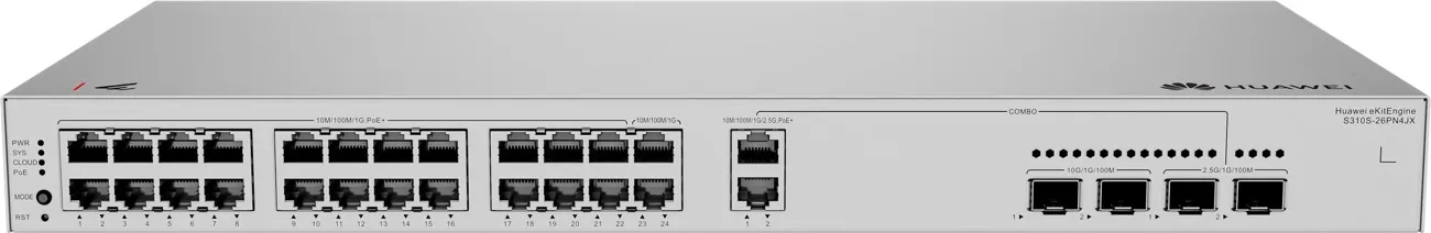 Коммутатор Huawei S310S-26PN4JX - купить в интернет-магазине Forcecom.kz Коммутатор Huawei S310S-26PN4JX